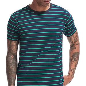 Camiseta personalizada de 100% algodón de secado rápido Light Bulk para hombre, camiseta de peso pesado 100% algodón para hombre - Product Image 2