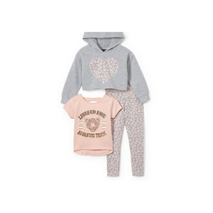 Set 3 Pezzi con Stampa Leopardata per Bambine, Varie Taglie 2T-4T, Variante di Colore, Abbigliamento Limited Too - Product Image 5