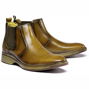 รองเท้าหนังแบนกันลื่นสำหรับผู้ชายรองเท้าลำลองธุรกิจขนาดใหญ่สไตล์อังกฤษ - Product Image 1