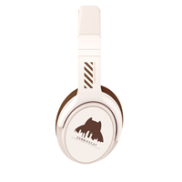 Casque sans fil circum-auriculaire Zombies Cat S5 5.3 avec réduction de bruit, contrôle tactile et autonomie ultra-longue pour le gaming