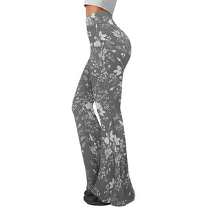 2025 femmes Premium élégant et à la mode pantalon évasé en gros pas cher lavage en Machine de haute qualité pantalons pour femmes - Product Image 3