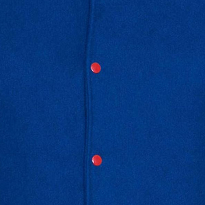 Wholesale Custom Wool Varsity Jacket Leather Sleeves New Fabric Jacket Embroidery CollegeBaseballjacket for men - Product Image 5