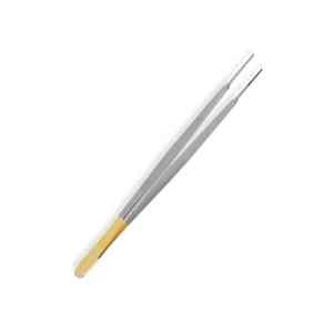 Ensemble d'instruments chirurgicaux de haute qualité en acier, pinces à panser manuelles, demi-or, dentelées, droites - Product Image 2