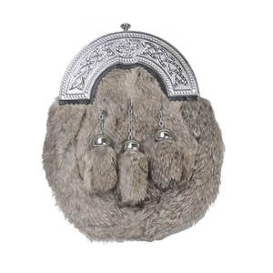 Sporran de cuero de alta calidad Top Sporran de cuero escocés a la venta Cuero de vaca hecho a medida con botón - Product Image 5