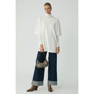เสื้อยืดโอเวอร์ไซส์คอกลมผ้าฝ้ายออร์แกนิค 100% สำหรับผู้หญิง รุ่น ETHIQUET Modest Vivian ไซส์พลัส - Product Image 2