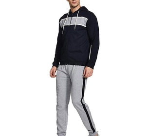 Vente chaude Personnalisé Hommes 100% Coton/Polyester Survêtements Saison D'hiver Dernière Conception Brodé Polaire Style Décontracté Survêtements - Product Image 2