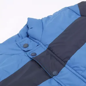 In Stock Custom Winter <b>Sequin</b> Puffer <b>Jacket</b> Outdoor Mens Puff Reflector Hoodie Down <b>Jacket</b> For Men Stylish - Product Image 4