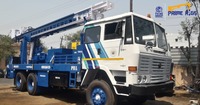 PDTHR 450 mètres d'occasion, meilleure qualité, Machine de forage de puits d'eau montée sur camion à vendre au meilleur prix dth et plate-forme de forage rotative