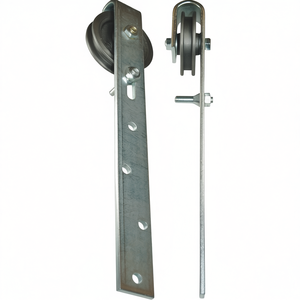 Soporte de Rodillo para Puerta Corredera de Acero Galvanizado de 90 mm, Capacidad de 50 kg, Tamaño de 9/11 mm, Producto Heinrich Betz Sons para Cercas, Trabajos de Jardinería y Puertas - Product Image 3