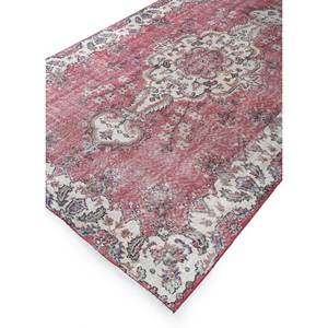 Alfombra de Lana Anudada a Mano de Gran Tamaño, Diseño de Medallón Rojo y Naranja, para Sala de Estar, Pasillo Rectangular, Modelo Pae-2694 - Product Image 2