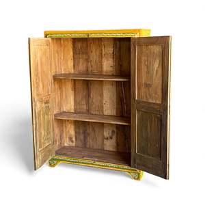 Aparador de Madera Artesanal de Estilo Étnico, Tradicional y de Lujo, de Mediados de Siglo, para Bar en Casa, Mueble Antiguo para Sala de Estar - Product Image 6