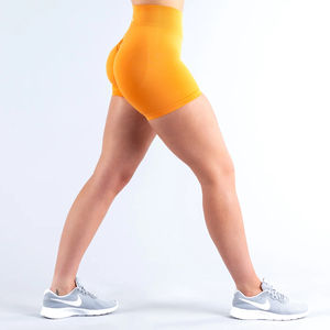 Pantalones deportivos de cintura media para mujer al por mayor, transpirables, cortavientos, para yoga y entrenamiento atlético, con cordón ajustable y logotipo personalizado, efecto realce de glúteos. - Product Image 4