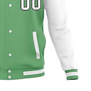 Chaqueta Universitaria de Béisbol para Hombre, Estilo Bomber, con Logotipo Bordado en Chenilla 3D de Alta Calidad, Personalizada, Estilo Urbano, para Invierno - Product Image 6