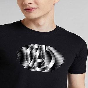 เสื้อยืดคอกลมแขนสั้นสำหรับผู้ชายเสื้อยืดวินเทจสีพื้นออร์แกนิกสำหรับผู้ชาย - Product Image 2