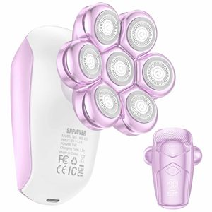 Depiladora Eléctrica Recargable 5 en 1 para Mujer, Recortadora de Vello Corporal, Uso en Seco/Húmedo/Impermeable IPX7, Lavable, para Piernas y Axilas - Product Image 1