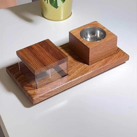 Brûleur à Bakhoor Arabe Artisanal Haut de Gamme, Support d'Encens Décoratif, Cadeau Islamique Aïd Ramadan, Bois de Santal Anis Étoilé
