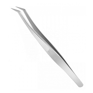 Custom Lash Tweezers Eyelash Tweezers Private <b>Label</b> Eyelash <b>Applicator</b> OEM Customized Stainless Steel BY ZACHARY INDUSTRIES - Product Image 1