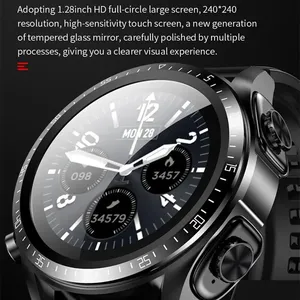 Audifonos Smartwatch vòng hình dạng reloj <span class=keywords><strong>mi</strong></span> 21 xem không dây Earbuds Tai nghe F9 Tai nghe tai nghe - Product Image 6