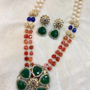 Indian Manufacturer's Kundan Choker Necklace Gold Plated Brass Wedding Parties Custom Shape Bride's Attire Bulk - Product Image 1