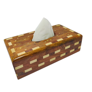 Solid Wood Rectangle <b>Tissue</b> Box Holder Eco-Friendly Modern Design Customizable Size <b>Color</b> Natural Wooden <b>Paper</b> Dispenser Hotel - Product Image 4
