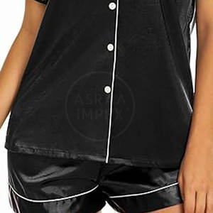 ชุดนอนผู้หญิงน้ำหนักเบา2ชิ้นชุดกางเกงขาสั้นชุดนอนสำหรับใส่นอน - Product Image 6