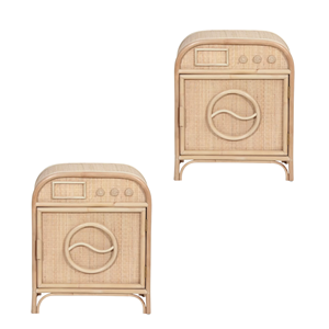 ตู้หวายธรรมชาติน่ารักสำหรับเด็กตู้เสื้อผ้าเด็กเฟอร์นิเจอร์หวายสำหรับเด็กขายส่งของตกแต่งห้องเด็กจากเวียดนาม - Product Image 3