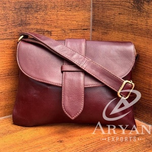 Mayorista de lujo de alta calidad bolso cruzado de cuero genuino para las mujeres de un hombro señoras diseñador de moda monedero de cuero de vaca - Product Image 1