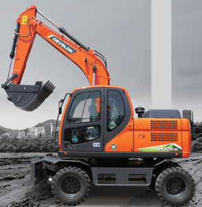 NUOVO Escavatore Gommato ad Alte Prestazioni DEVELON DX125W-10N con Motore per Edilizia - Product Image 1