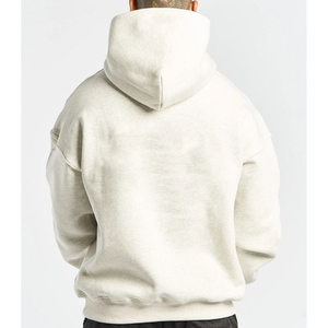 ผ้าฝ้าย 100% สำหรับเสื้อฮู้ดดี้พิมพ์ลายพัฟฟ์ เสื้อฮู้ดดี้แบบสวมหัวเนื้อหนาสั่งทำพิเศษ ผู้ผลิตเสื้อฮู้ดดี้ปักลายดีไซเนอร์ - Product Image 3