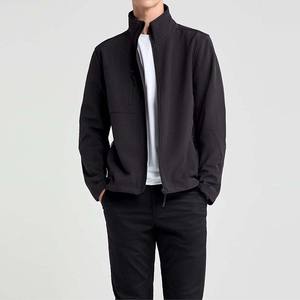 Veste Softshell imperméable à la vente chaude, logo personnalisé, vêtements de travail, veste tactique coupe-vent pour hommes, veste de randonnée Softshell - Product Image 4