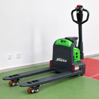 Transpalette Électrique Lithium 1500kg Autoportant Certifié CE - Meilleure Vente