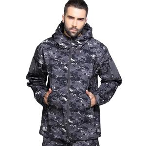 Chaquetas de senderismo de invierno de cuero genuino para hombre, tácticas, impermeables, transpirables, estilo callejero, a prueba de viento 2024 - Product Image 1