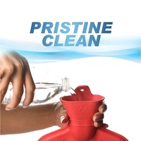 Vente en gros ensemble de trousse de lavement en caoutchouc bouteille d'eau chaude réutilisable sans BPA douche anale en silicone pour hommes femmes