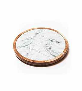 Marble Pattern <b>Coasters</b> Round Drinks Absorbent Stone <b>Coaster</b> Set with <b>Ceramic</b> Stone and Cork Base for Kinds of Mugs and Cups - Product Image 3