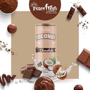 Poudre de chocolat aromatisée au lait de coco et au café Interfresh de 250 ml en provenance du Vietnam, OEM et ODM, prix raisonnables - Product Image 2