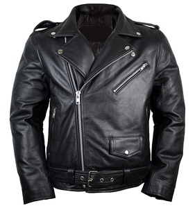 Nouveauté : Vestes d'hiver en cuir de mouton sur mesure, non tissées, écologiques, coupe-vent, style streetwear - Product Image 5
