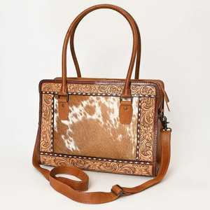 Hot Deal Cowhide Leather Bohemian <b>Tooled</b> Design <b>Tote</b> <b>Bag</b> Indian Wholesale Manufacturer <b>Tote</b> <b>Bag</b> Crossbody <b>Bag</b> - Product Image 1