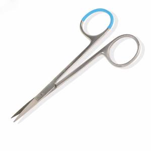 Dernière collection d'instruments médicaux Ciseaux à iris manuels en acier inoxydable de haute qualité avec emballage personnalisé Ciseaux à iris - Product Image 4