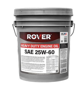 Aceite de Motor Diésel ROVER de Servicio Pesado, Mezcla Sintética Antidesgaste SAE 25W-60 CH-4, Lubricante Automotriz, Cubeta de 5 Galones - Product Image 1