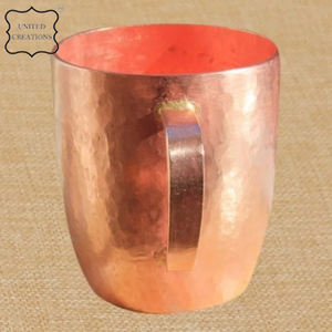 Taza de cobre al por mayor, tazas de metal sólido de alto estándar, taza de mula de Moscú al por mayor, la mejor taza de metal - Product Image 3
