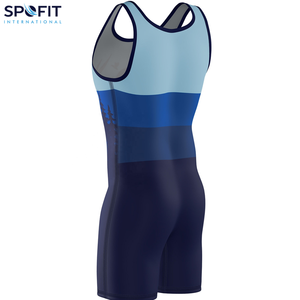 ชุดซิงเกิลเล็ตออกแบบพรีเมียมสำหรับฝึกซ้อมมวยปล้ำ ตัดเย็บด้วยระบบอัตโนมัติ สำหรับผู้ชาย เสื้อกล้ามฟิตเนสสำหรับผู้ใหญ่ - Product Image 4