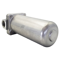 Nouveau filtre à huile hydraulique industriel JUNWAVE, filtration des particules de 100 microns, boîtier en aluminium à maille métallique, entrée 3/4" 1", garantie 1 an