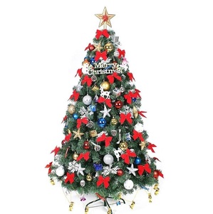 Arbre de Noël de vacances artificiel en épicéa de qualité supérieure de 10 pieds pour la décoration de fête de bureau à domicile - Product Image 6