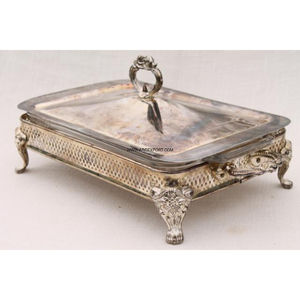 Juego de buffet de plato de frotamiento de lujo para restaurante en casa, plato de frotamiento de acero inoxidable, calentador de alimentos a precios bajos - Product Image 3