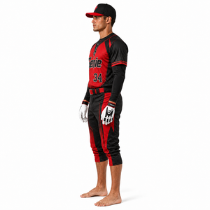 Elegante uniforme de béisbol que ofrece comodidad ligera, rendimiento atlético y construcción duradera para cada juego. - Product Image 3