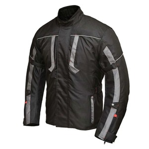 Ropa deportiva de talla grande para hombre, chaqueta de motorista de carreras impermeable Cordura, transpirable, a prueba de viento, extraíble, para motocicleta - Product Image 2
