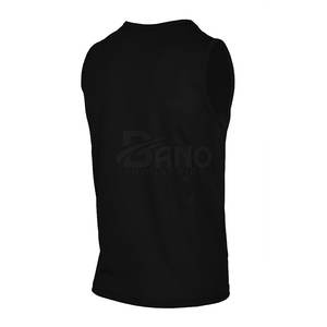 Camisetas sin mangas para hombre, venta al por mayor, chaleco transpirable de secado rápido muscular, camiseta sin mangas de Color sólido, camiseta sin mangas para hombre - Product Image 2