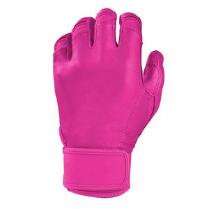 Gants de frappe de baseball personnalisés à manchette courte avec des matériaux de bonne qualité pour adultes Gants de frappe de baseball en cuir - Product Image 3