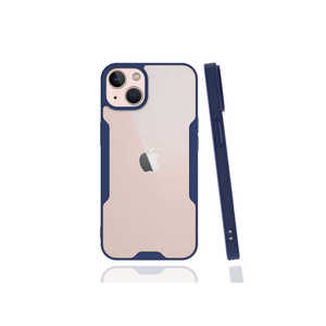 Funda Protectora de Silicona Líquida Premium Azul Marino de la Serie LCKC Parfe para iPhone 13 7 Plus A22 - Embalaje Minorista Estilo Ins - Product Image 1