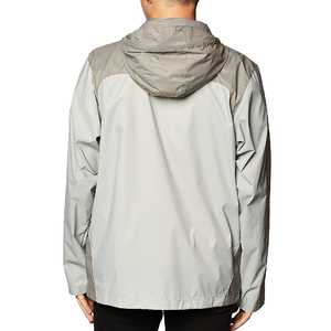 Veste coupe-vent sur mesure à prix raisonnable de couleur unie pour hommes Meilleur prix de gros Veste coupe-vent avec logo personnalisé pour hommes OEM - Product Image 3
